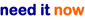 NeedItNow.com Logo